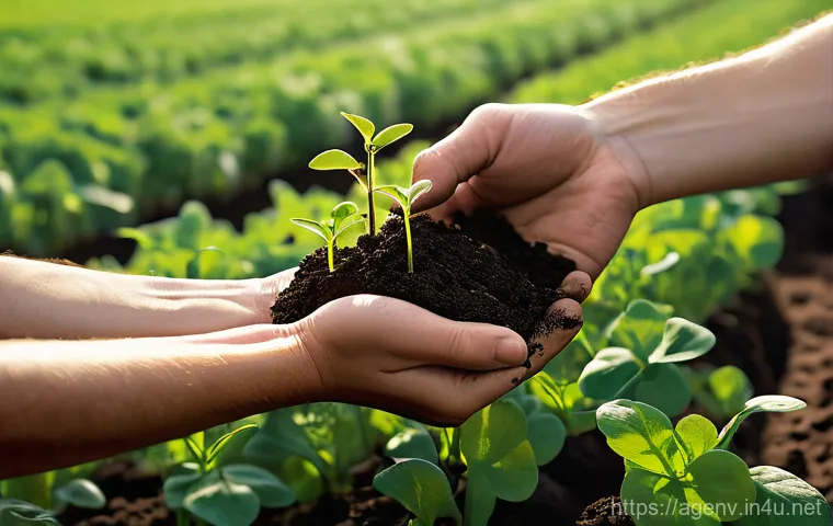 농업환경기술자와 토양 관리 기술 - **Image Prompt 2: Agricultural Environmental Engineer and Smart Farming**
Subject: A professiona... 농업환경기술자와 토양 관리 기술 - **Image Prompt 2: Agricultural Environmental Engineer and Smart Farming**
Subject: A professiona...