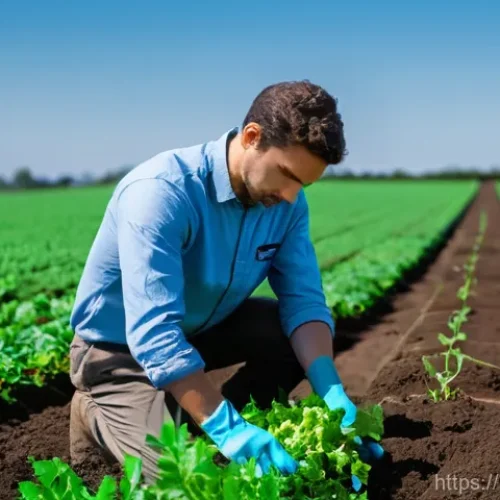 Home 20 농업환경기술자 자격증 취득 후 해야 할 일 - **Image Prompt 1: Hands-on Field Expertise in Traditional Agriculture**
A professional agricultu...
